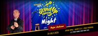 Comedy Night Show Ikhava Yesithombe se-Facebook template