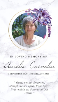 funeral memorial card template design Biglietto da visita