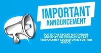Important Announcement By Megaphone Customers Facebook Shared Image template