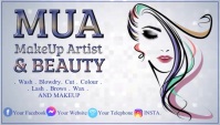 Mua Makeup Artist Biglietto da visita template