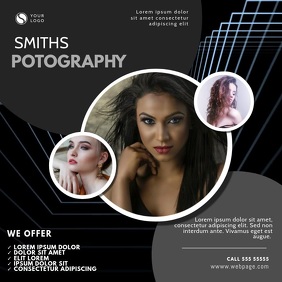photography video design instagram template
