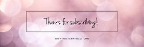 Thanks for subscribing email header template